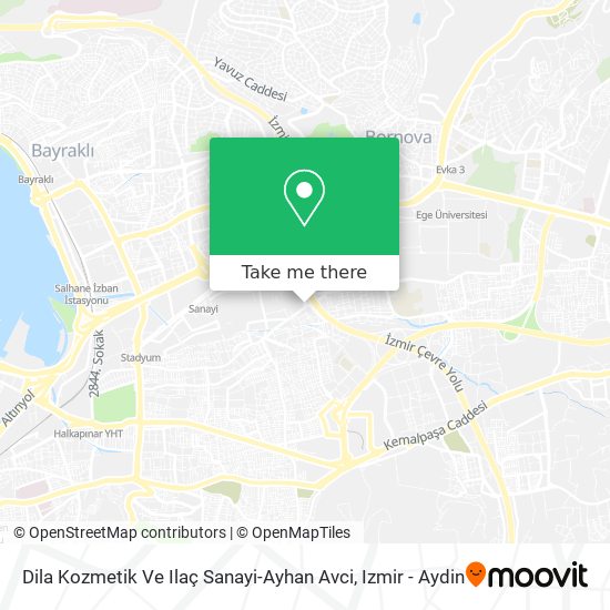 Dila Kozmetik Ve Ilaç Sanayi-Ayhan Avci map