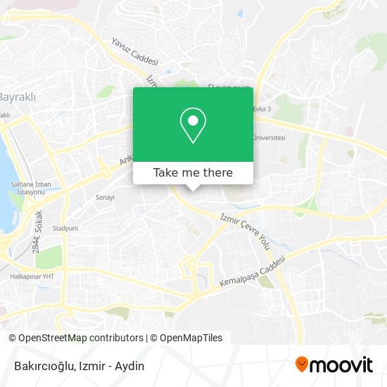 Bakırcıoğlu map