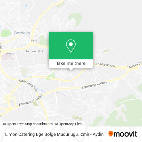 Limon Catering Ege Bölge Müdürlüğü map