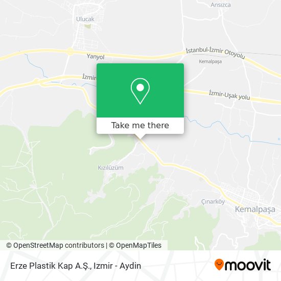 Erze Plastik Kap A.Ş. map