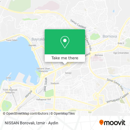 NISSAN Borovalı map