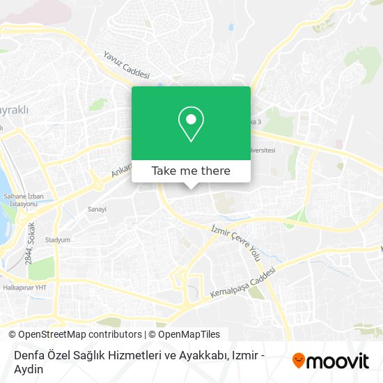 Denfa Özel Sağlık Hizmetleri ve Ayakkabı map