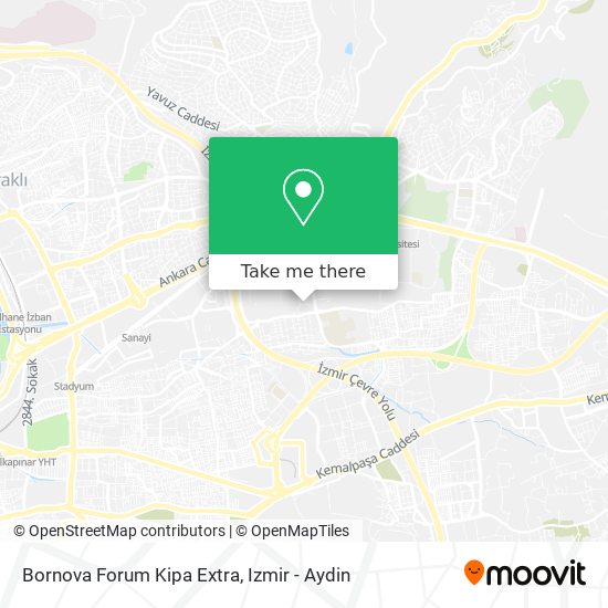 Bornova Forum Kipa Extra map