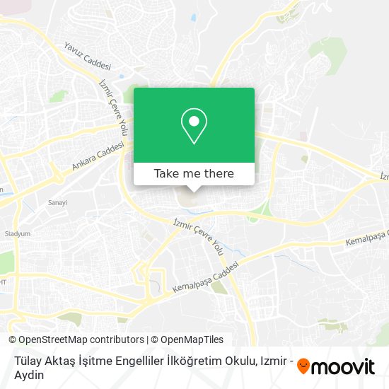 Tülay Aktaş İşitme Engelliler İlköğretim Okulu map