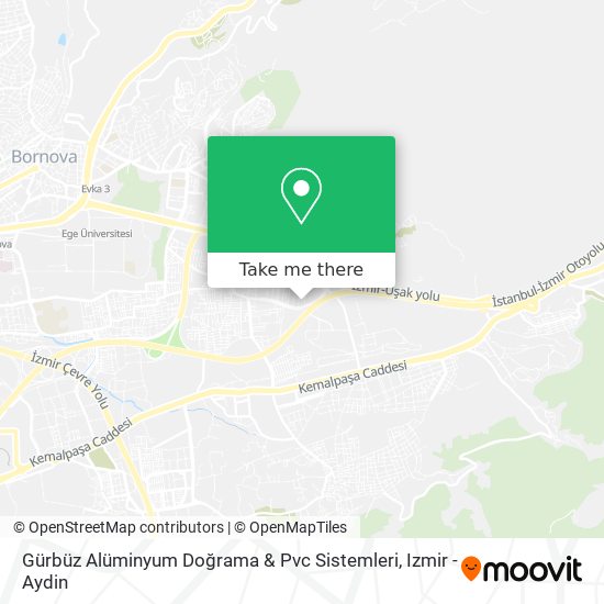 Gürbüz Alüminyum Doğrama & Pvc Sistemleri map