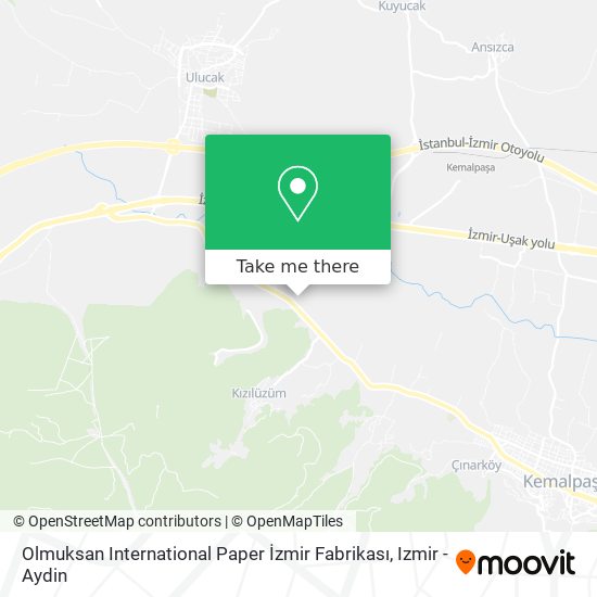 Olmuksan International Paper İzmir Fabrikası map