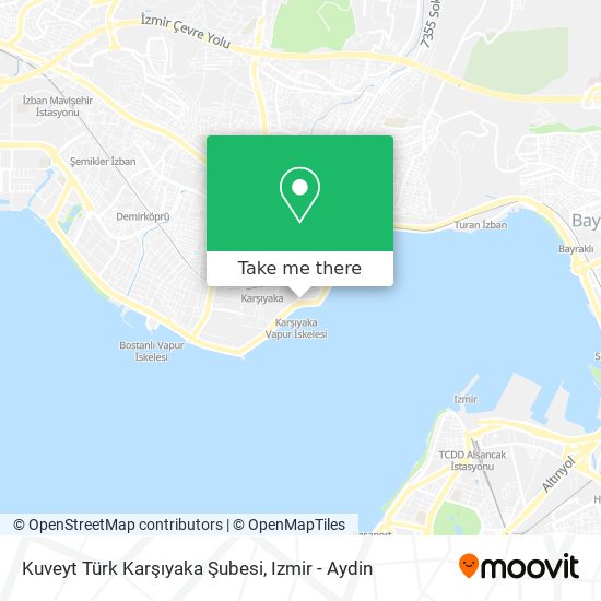 Kuveyt Türk Karşıyaka Şubesi map