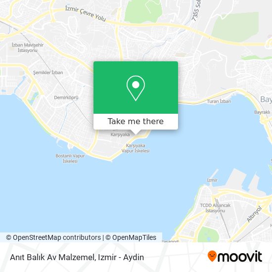 Anıt Balık Av Malzemel map