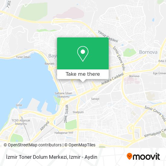 İzmir Toner Dolum Merkezi map