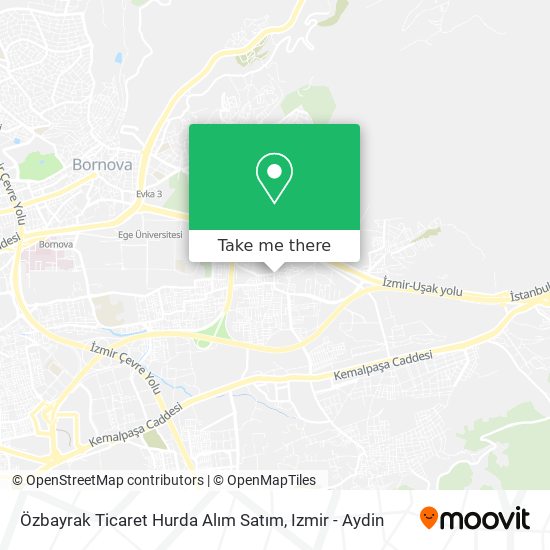 Özbayrak Ticaret Hurda Alım Satım map