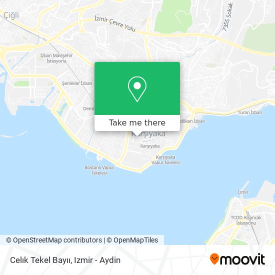 Celık Tekel Bayıı map
