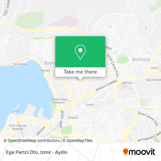 Ege Pertci Oto map