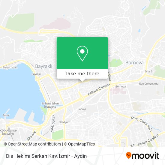 Dıs Hekımı Serkan Kırv map