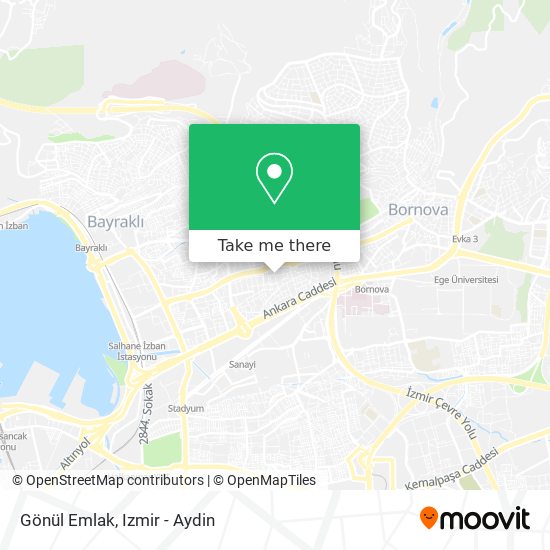 Gönül Emlak map