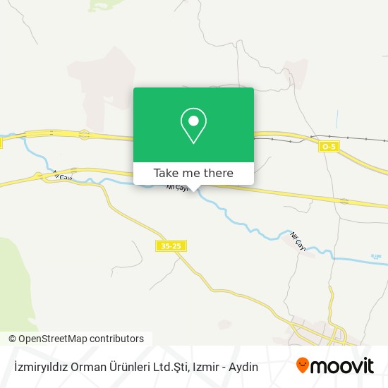 İzmiryıldız Orman Ürünleri Ltd.Şti map