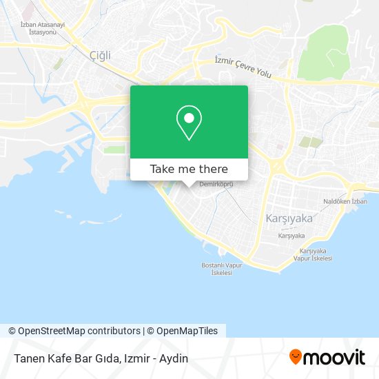 Tanen Kafe Bar Gıda map