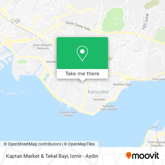 Kaptan Market & Tekel Bayi map