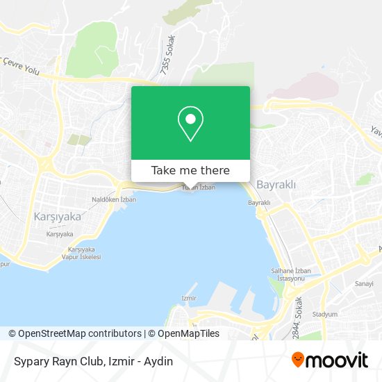 Sypary Rayn Club map
