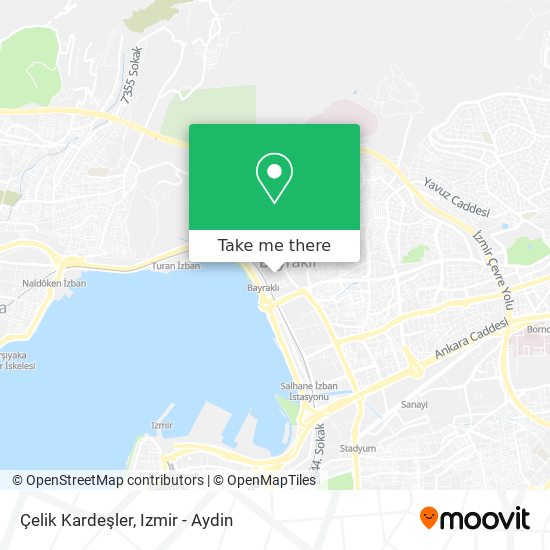 Çelik Kardeşler map