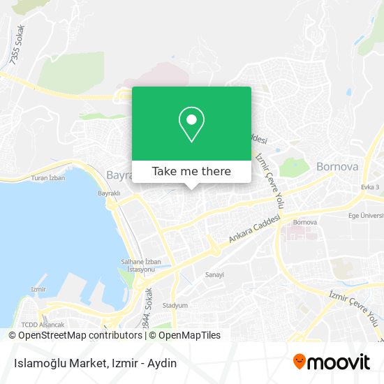 Islamoğlu Market map