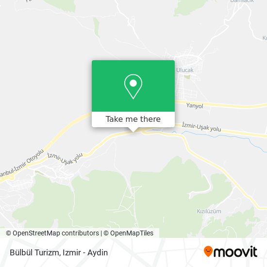 Bülbül Turizm map
