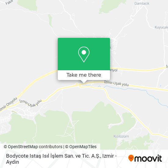 Bodycote Istaş Isıl İşlem San. ve Tic. A.Ş. map