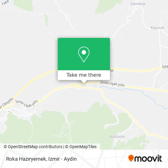 Roka Hazıryemek map