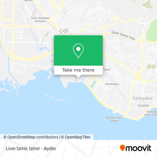 Livin İzmir map