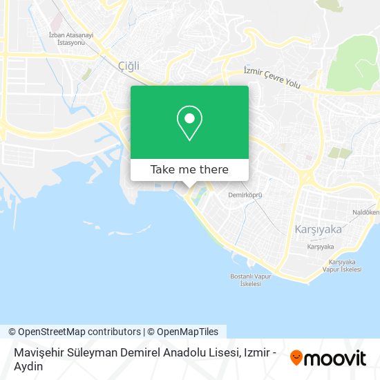 Mavişehir Süleyman Demirel Anadolu Lisesi map