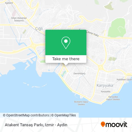 Atakent Tansaş Parkı map
