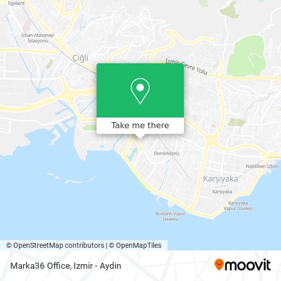 Marka36 Office map