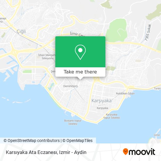 Karsıyaka Ata Eczanesı map