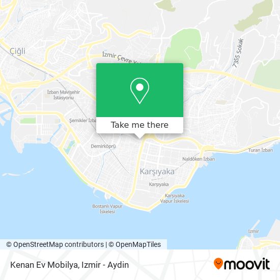 Kenan Ev Mobilya map