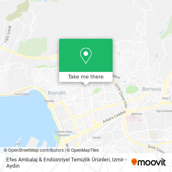 Efes Ambalaj & Endüstriyel Temizlik Ürünleri map