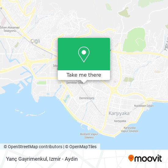 Yanç Gayrimenkul map