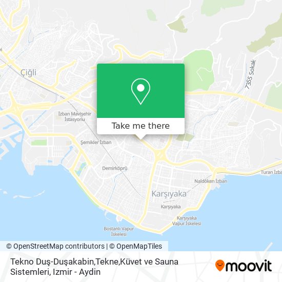 Tekno Duş-Duşakabin,Tekne,Küvet ve Sauna Sistemleri map