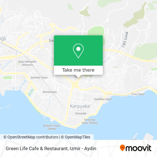 Green Life Cafe & Restaurant map