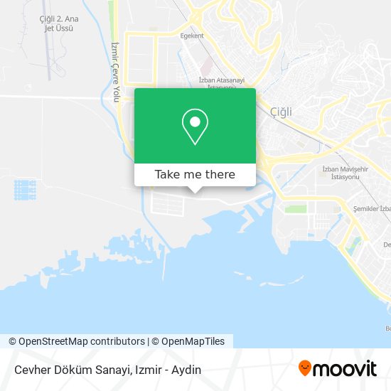 Cevher Döküm Sanayi map
