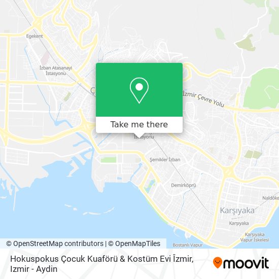 Hokuspokus Çocuk Kuaförü & Kostüm Evi Îzmir map