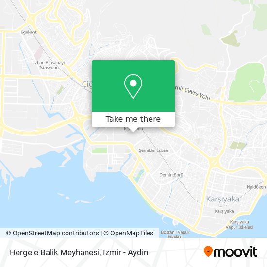 Hergele Balik Meyhanesi map