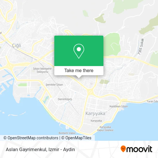 Aslan Gayrimenkul map