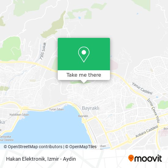 Hakan Elektronik map