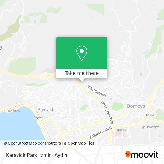 Karavicir Park map