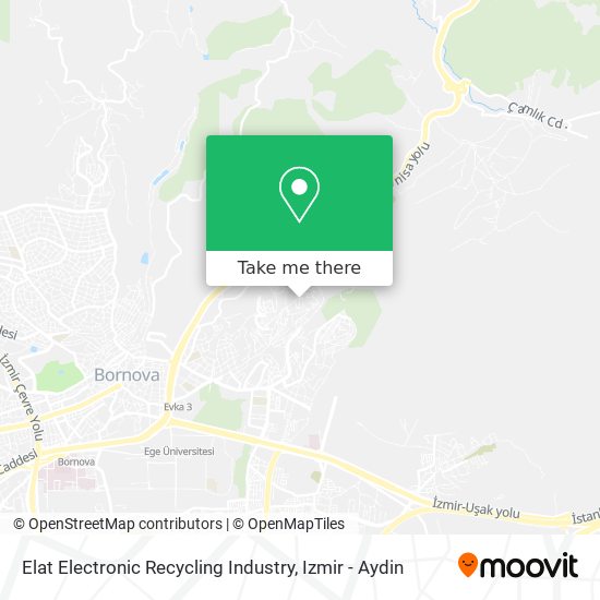 Elat Electronic Recycling Industry map