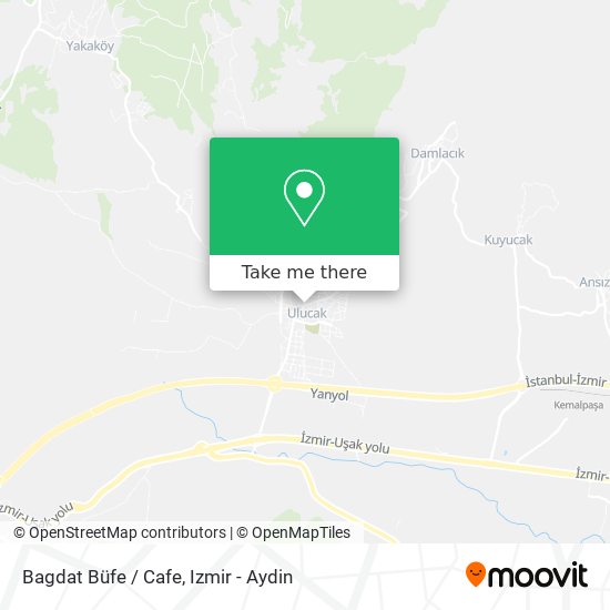 Bagdat Büfe / Cafe map