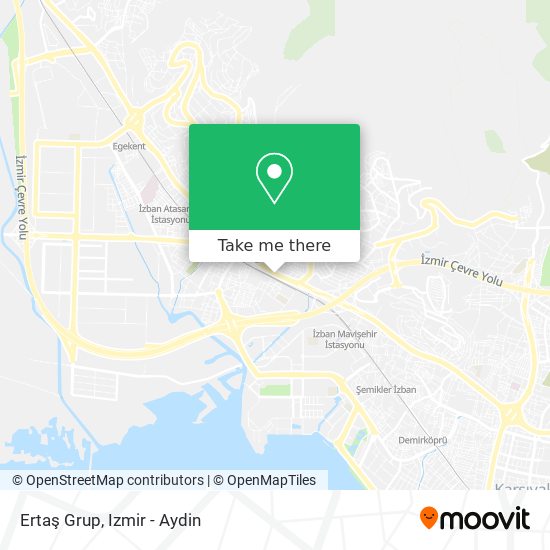 Ertaş Grup map