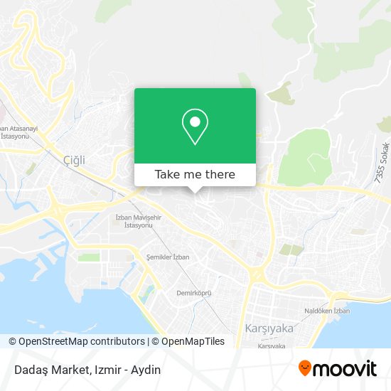 Dadaş Market map