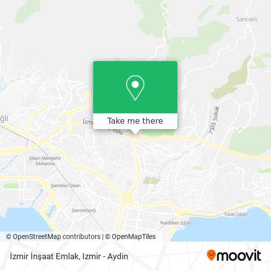 İzmir İnşaat Emlak map