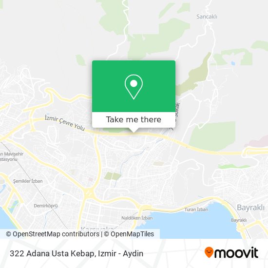 322 Adana Usta Kebap map