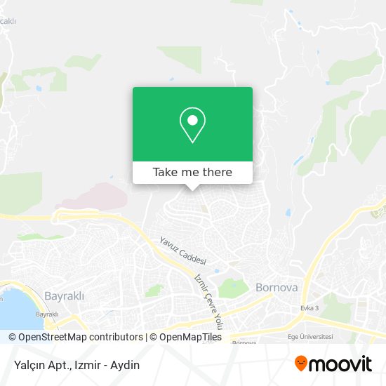 Yalçın Apt. map